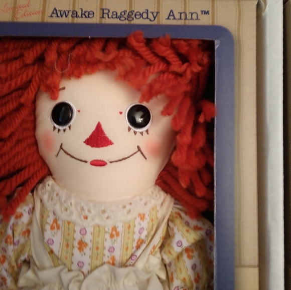 DOLL SALE! Raggedy Ann & Andy Collectors Aurora Ra vintage. New sleep/Awake - Picture 3 of 15